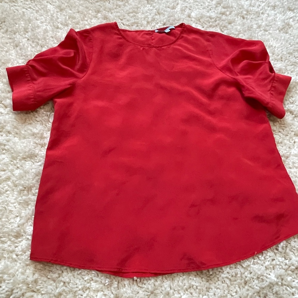 Antonio Melani large red blouse